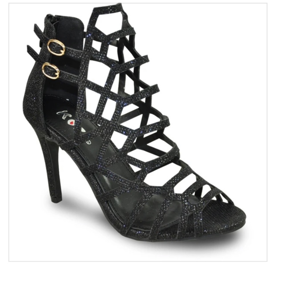 Like NEW: KOZI sandal CALVIN-15 heel, Sz 6